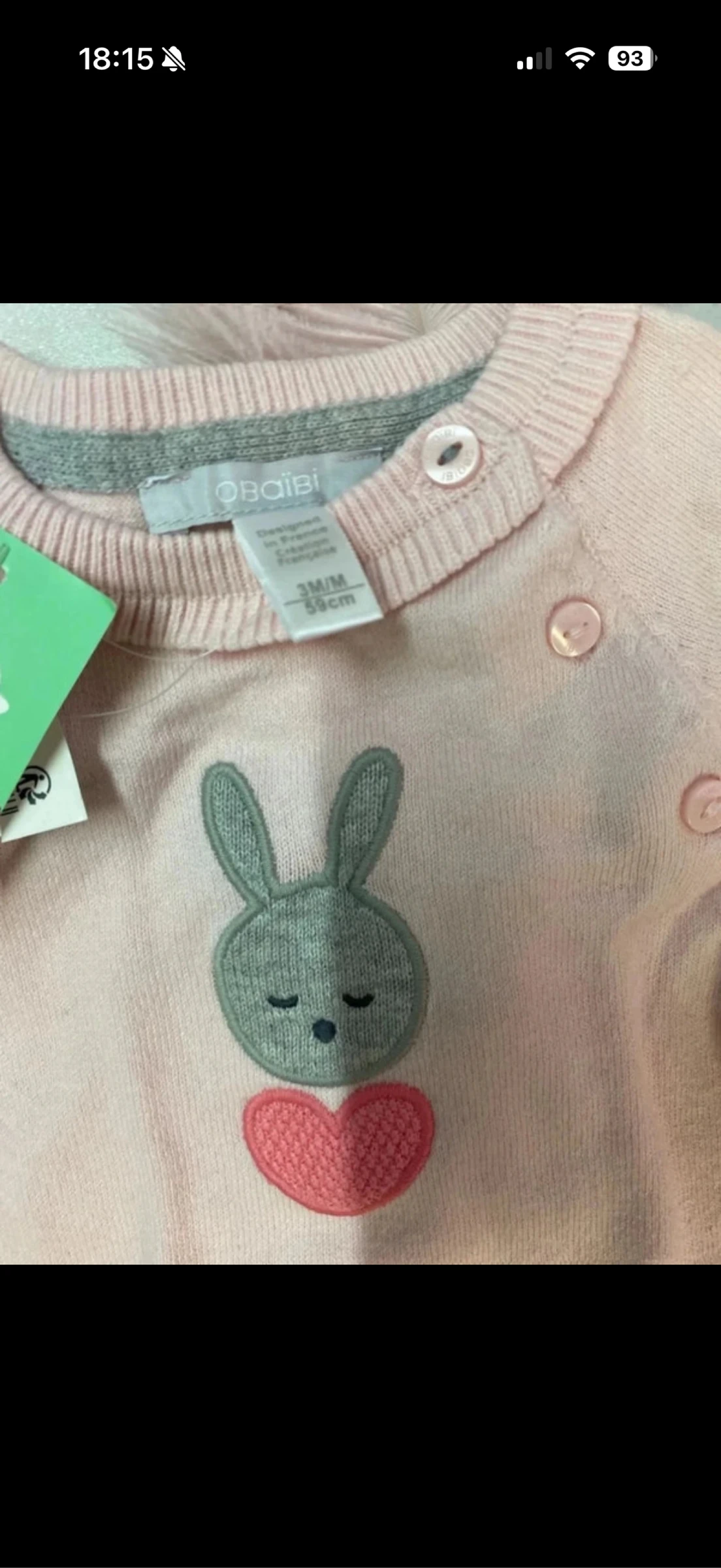 Combinatie Babymeisje (nieuw) - Obaïbi - Maat 3 maanden – photo 4